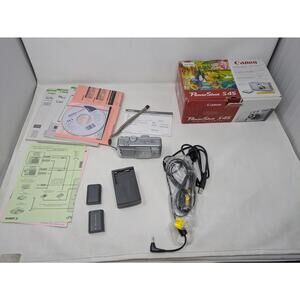 Canon Power Shot S45 AIAF Megapixels 4.0 Digital Camera PC1033-For Parts